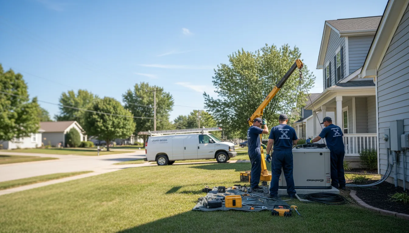 Generator Installation in Cleburne, TX near me